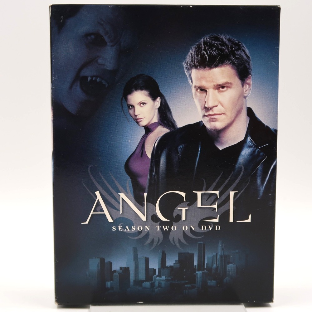 Angel Season Two DVD 2003 David Boreanaz Charisma Carpenter TV Series Box Set